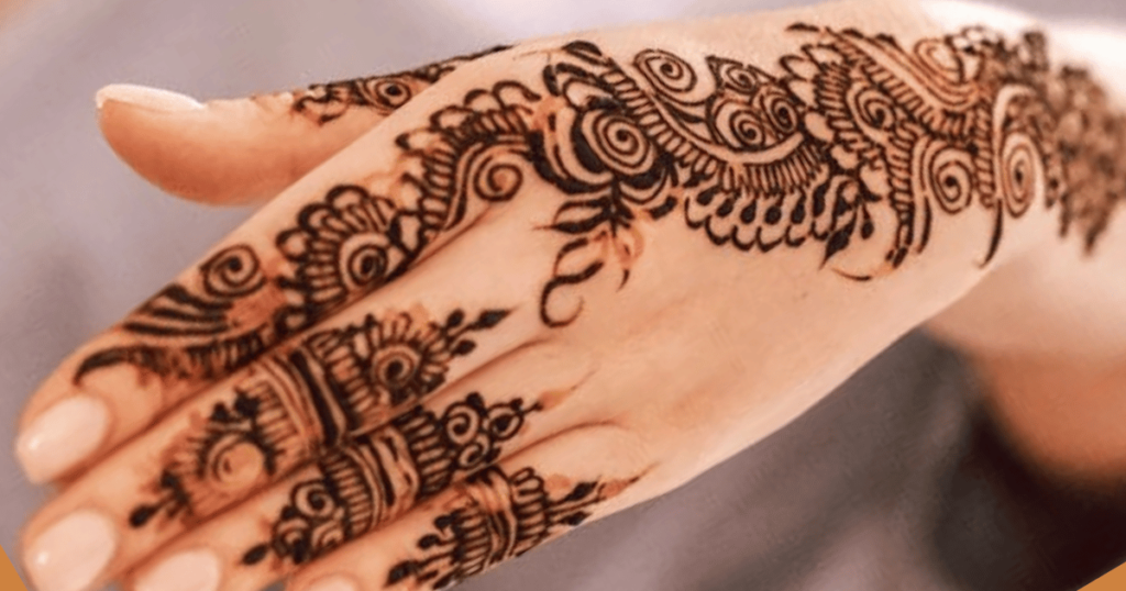 simple mehndi design