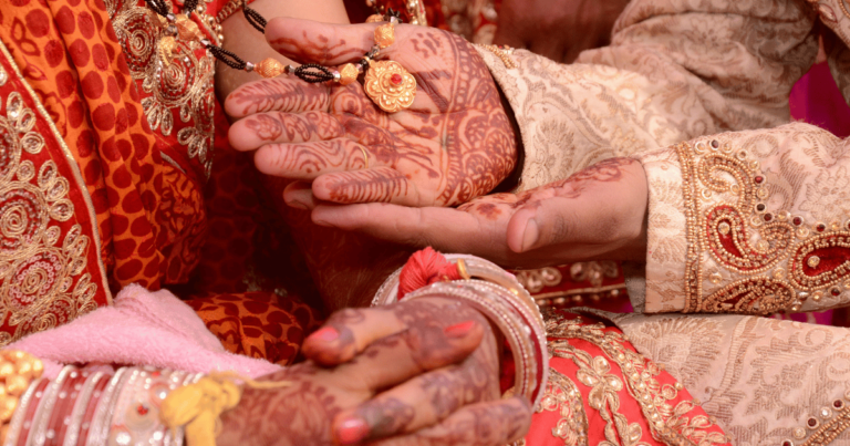 groom and bride mehndi design